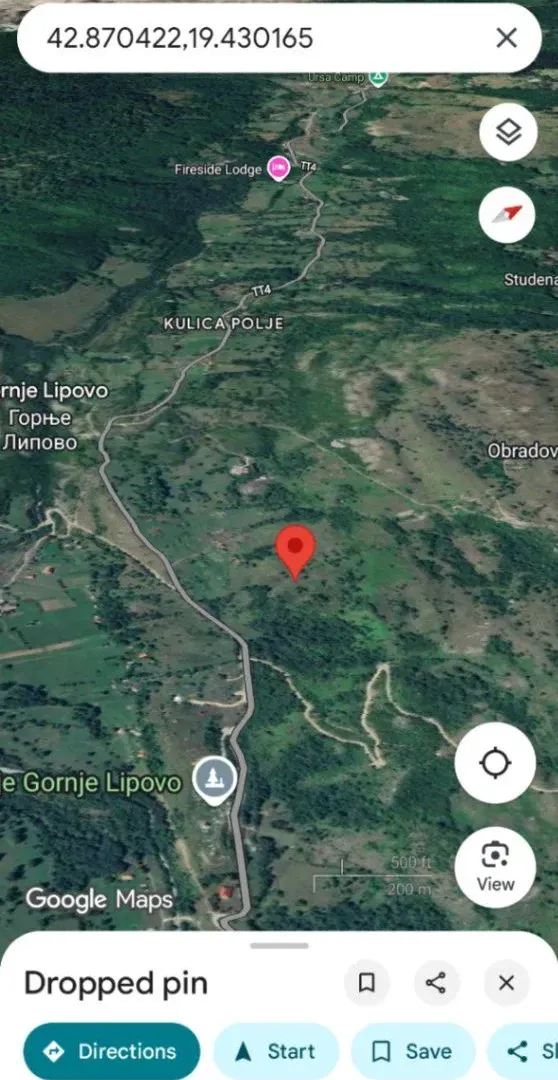 Sale, land lot, 10486m², Gornje Lipovo, Kolašin