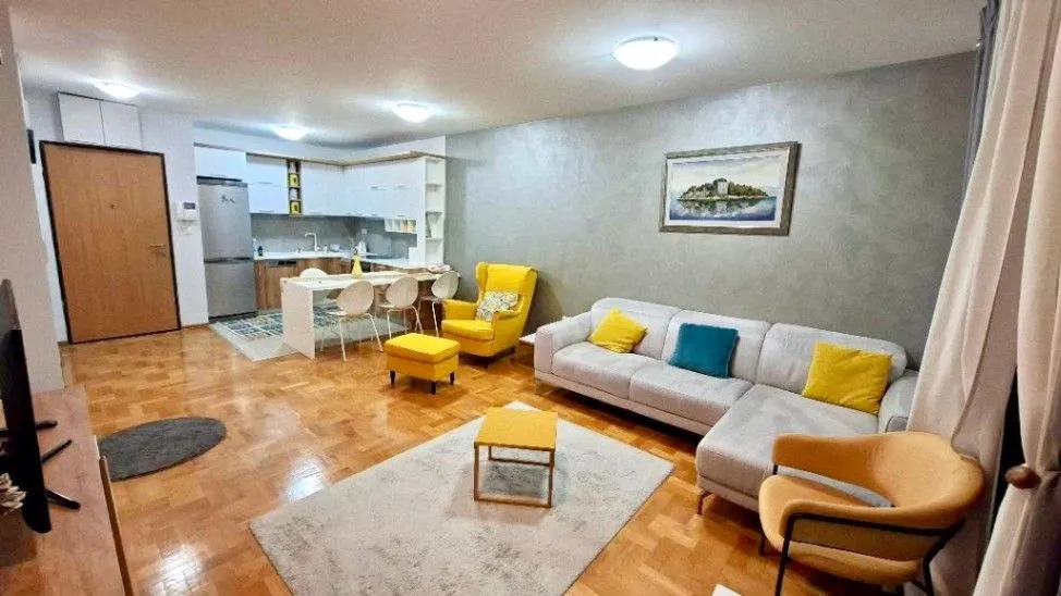Rent, one bedroom apartment, 48m², Tološi, Podgorica