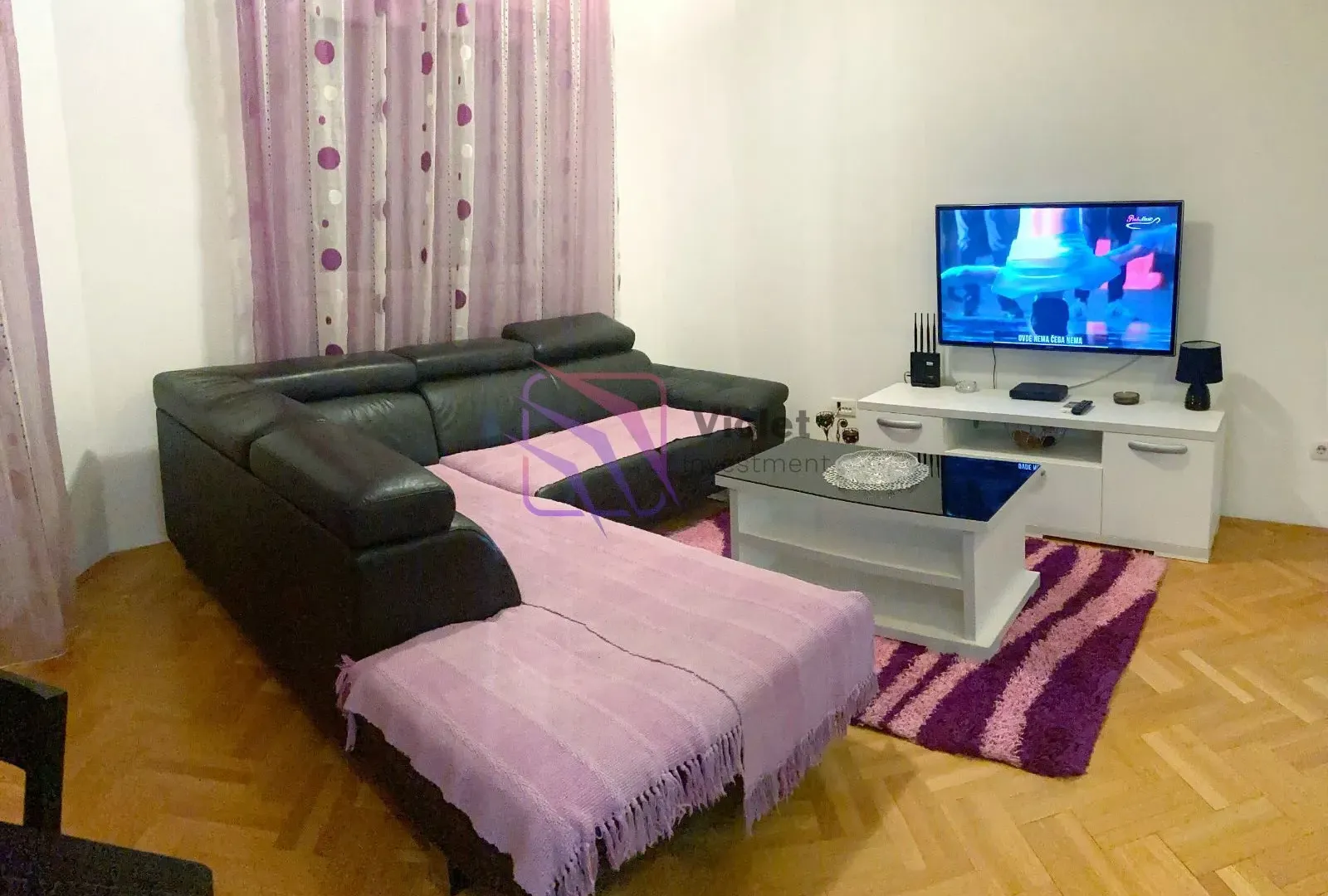 Rent, one bedroom apartment, 45m², Stari Aerodrom, Podgorica