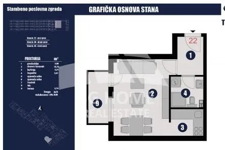 Sale, apartment, 29m², Lučani, Srbija - image 5