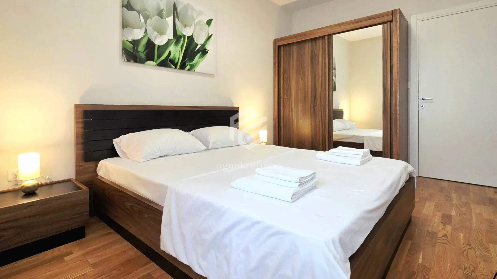 Rent, one bedroom apartment, 47m², City Kej, Podgorica