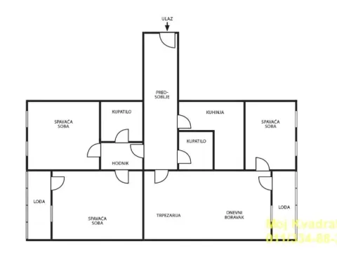 Sale, four bedroom apartment, 103m², Novi Beograd Blok 67, Novi Beograd Sve Podlokacije - image 20