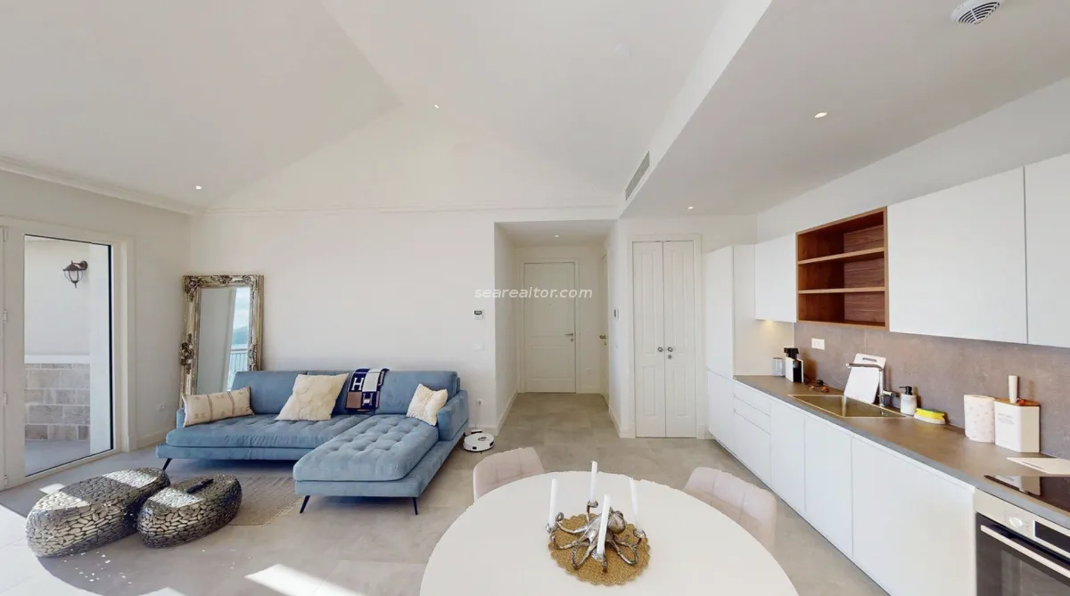 Prodaja, jednosoban stan, 72m², Luštica Bay, Tivat