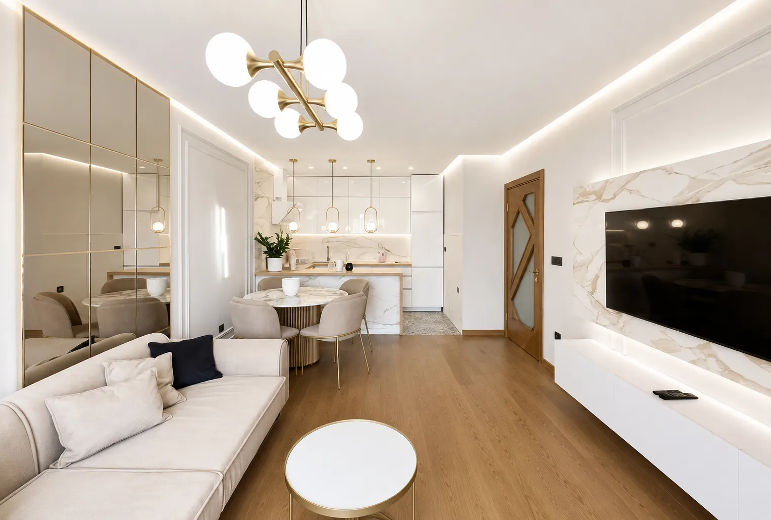 Izdavanje, dvosoban stan, 70m², Ljubović, Podgorica