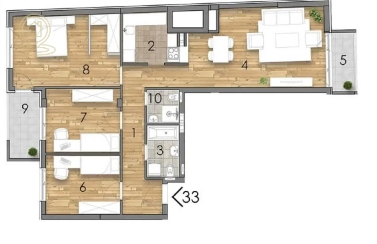 Sale, apartment, 244m², Bulevar Oslobodjenja, Novi Sad Sve Podlokacije