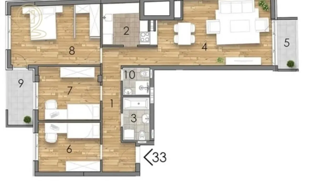 Sale, apartment, 244m², Bulevar Oslobodjenja, Novi Sad Sve Podlokacije