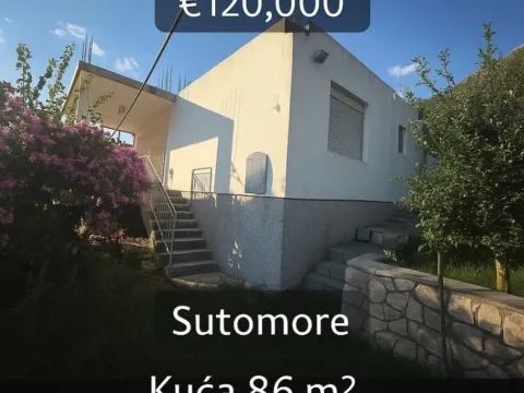 Prodaja, kuća, 86m², Sutomore, Bar