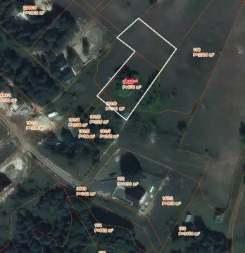 Katastarski plan prikazuje granice parcele sa označenim površinama. - image 4