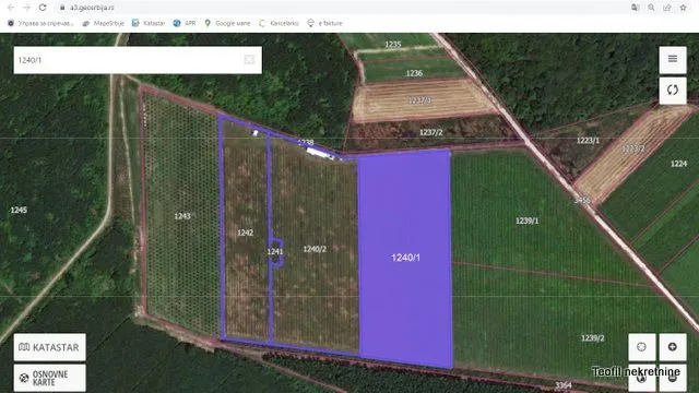 Prodaja, plac, 54200m², Ašanja, Pećinci