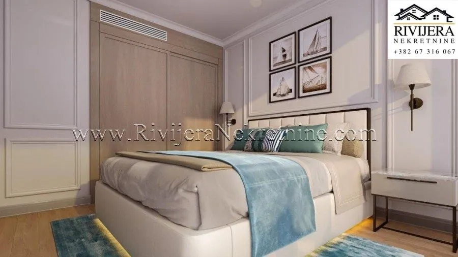 Prodaja, jednosoban stan, 53m², Risan, Kotor