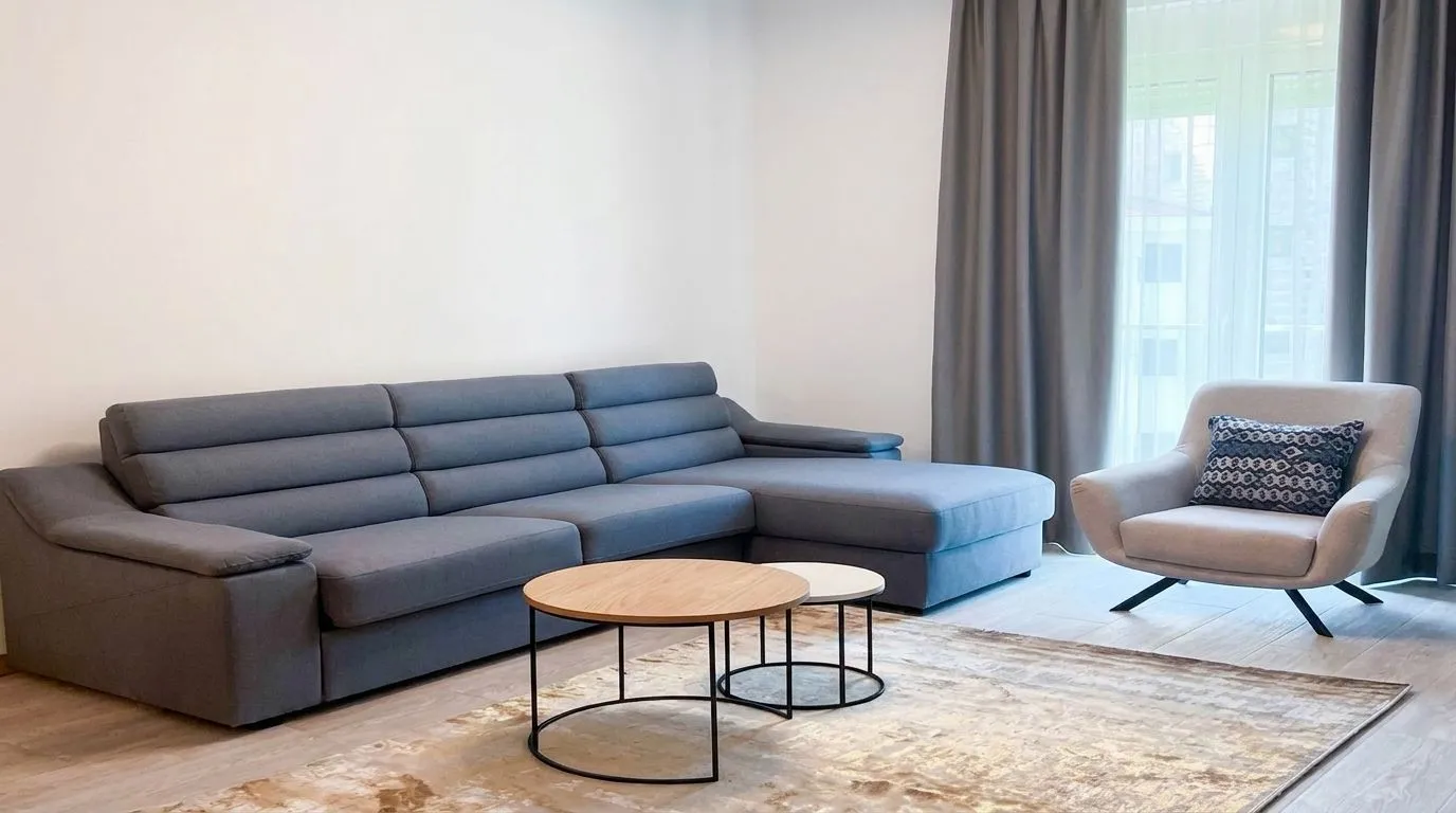 Rent, one bedroom apartment, 57m², Bečići, Budva