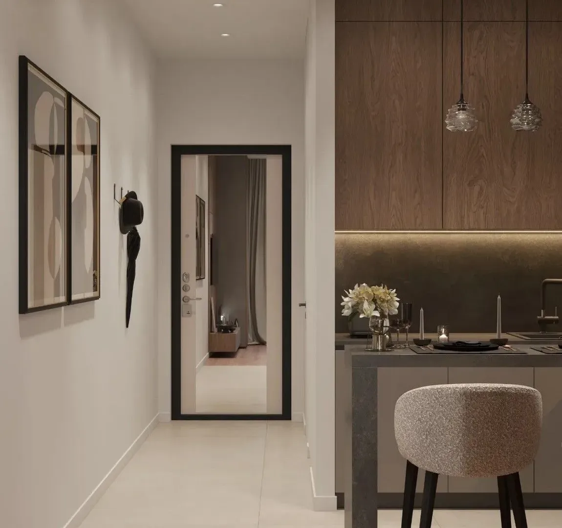 Prodaja, jednosoban stan, 51m², Kavač, Kotor