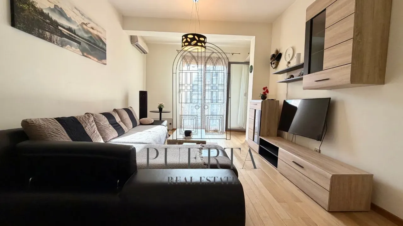 Rent, one bedroom apartment, 49m², 1 maj, Podgorica