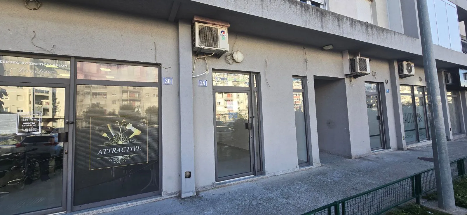 Izdavanje, poslovni prostor, 30m², Stari Aerodrom, Podgorica