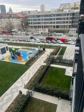 Rent, two bedroom apartment, 55m², Savski Venac, Beograd - image 10