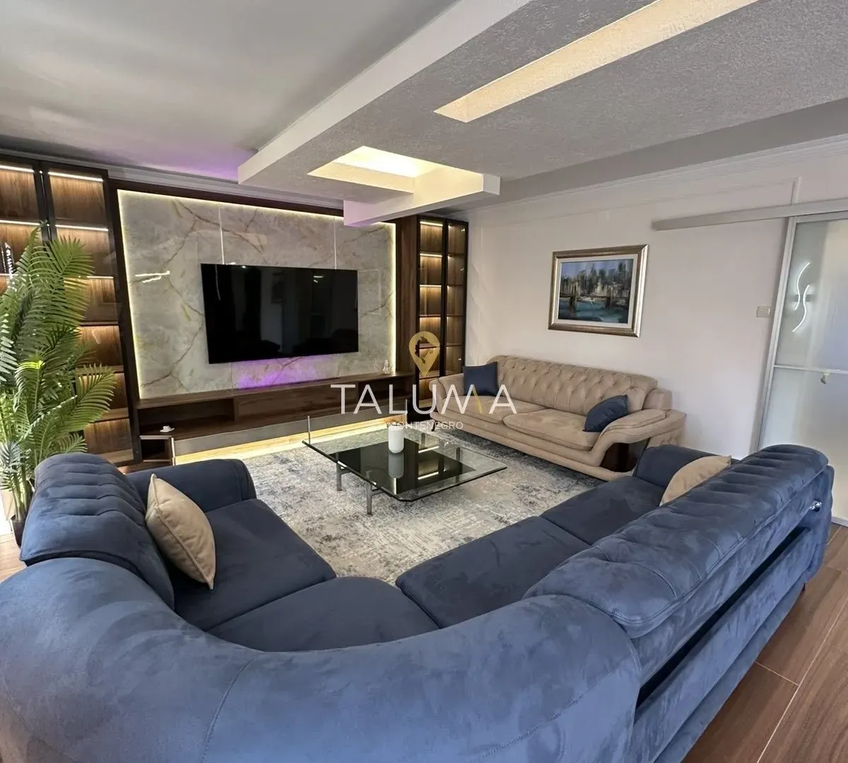 Rent, three bedroom apartment, 200m², Gorica C, Podgorica