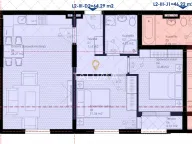 Sale, two bedroom apartment, 64m², Zabjelo, Podgorica - image 2