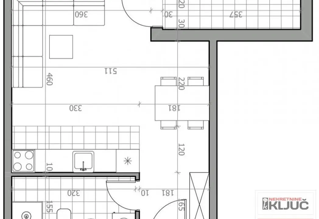 Prodaja, jednosoban stan, 34m², Sremska Kamenica, Petrovaradin