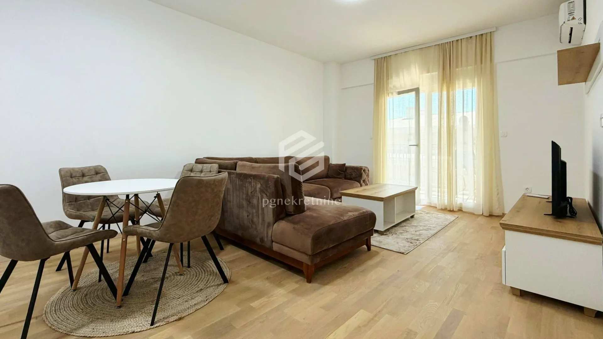 Rent, one bedroom apartment, 58m², Momišići, Podgorica