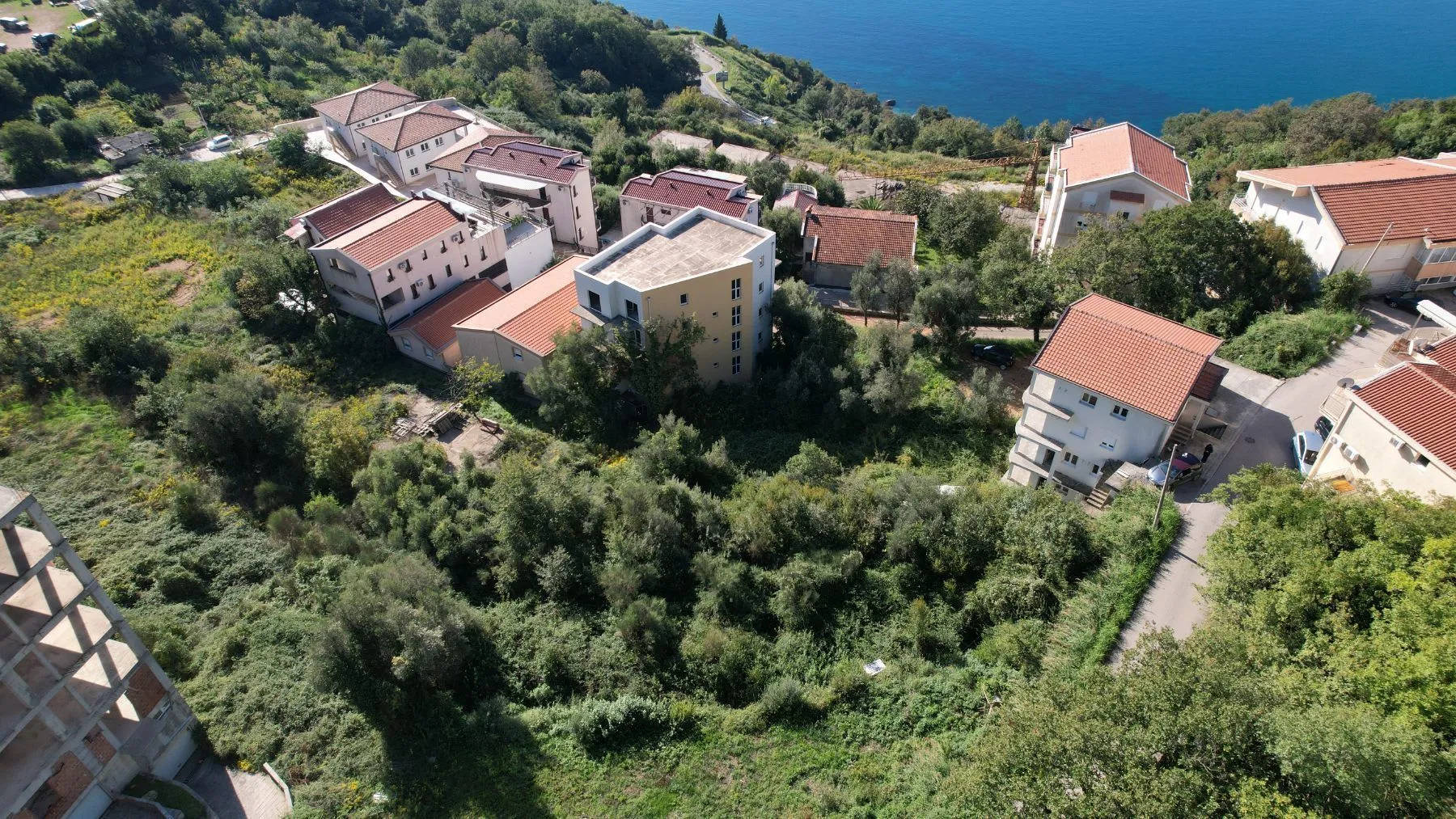 Prodaja, plac, 500m², Prijevor, Budva