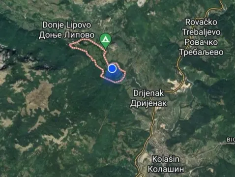 Satelitski prikaz lokacije zemljišta sa označenim granicama. - image 4