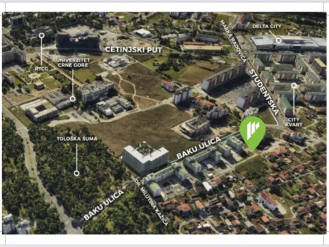 Prodaja, jednosoban stan, 48m², Gornja Gorica, Podgorica - image 4