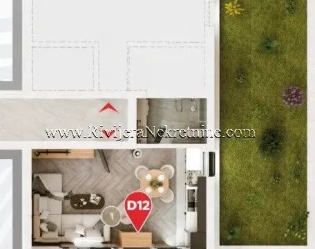 Prodaja, stan, 46m², Radanovići, Kotor - image 2