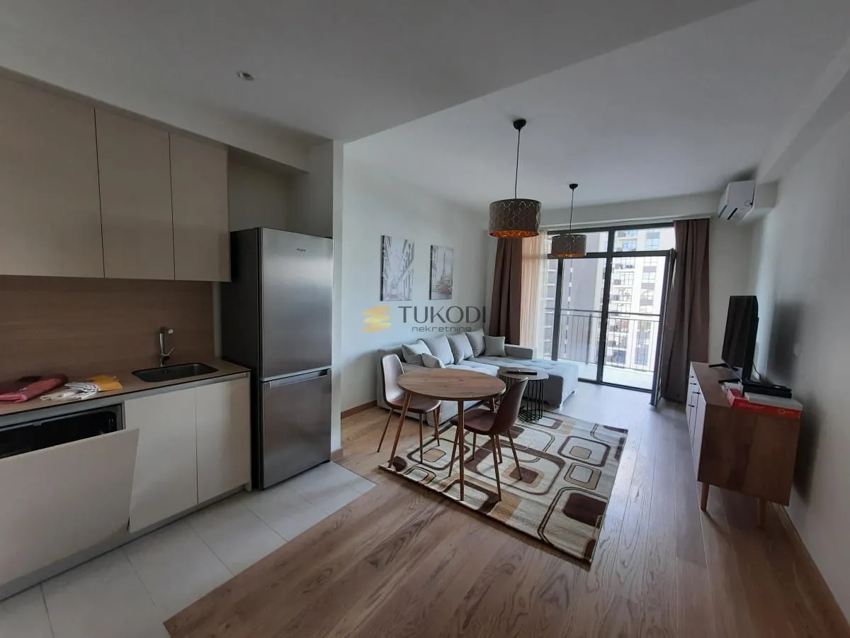 Izdavanje, dvosoban stan, 55m², Savski Venac, Beograd