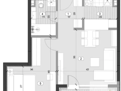 Prodaja, dvosoban stan, 47m², Zvezdara Sve Podlokacije, Beograd - image 4