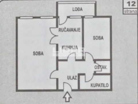 Sale, two bedroom apartment, 55m², Novi Beograd Blok 70, Novi Beograd Sve Podlokacije - image 9