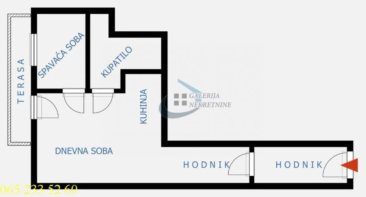 Prodaja, jednosoban stan, 33m², Stari Grad, Beograd