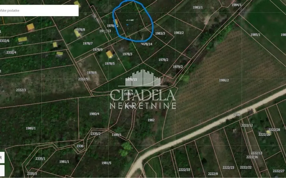 Prodaja, plac, 1000m², Grocka, Beograd