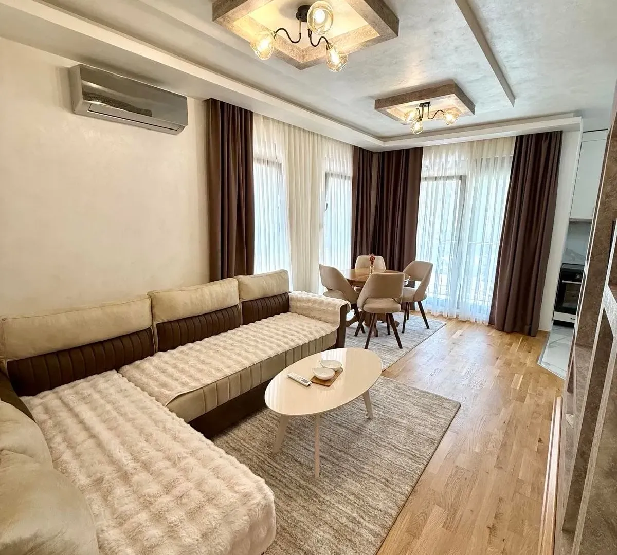 Rent, one bedroom apartment, 45m², Zabjelo, Podgorica