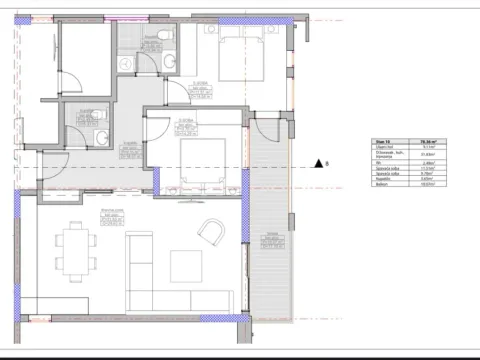 Sale, two bedroom apartment, 78m², Ulcinjsko Polje, Ulcinj - image 2