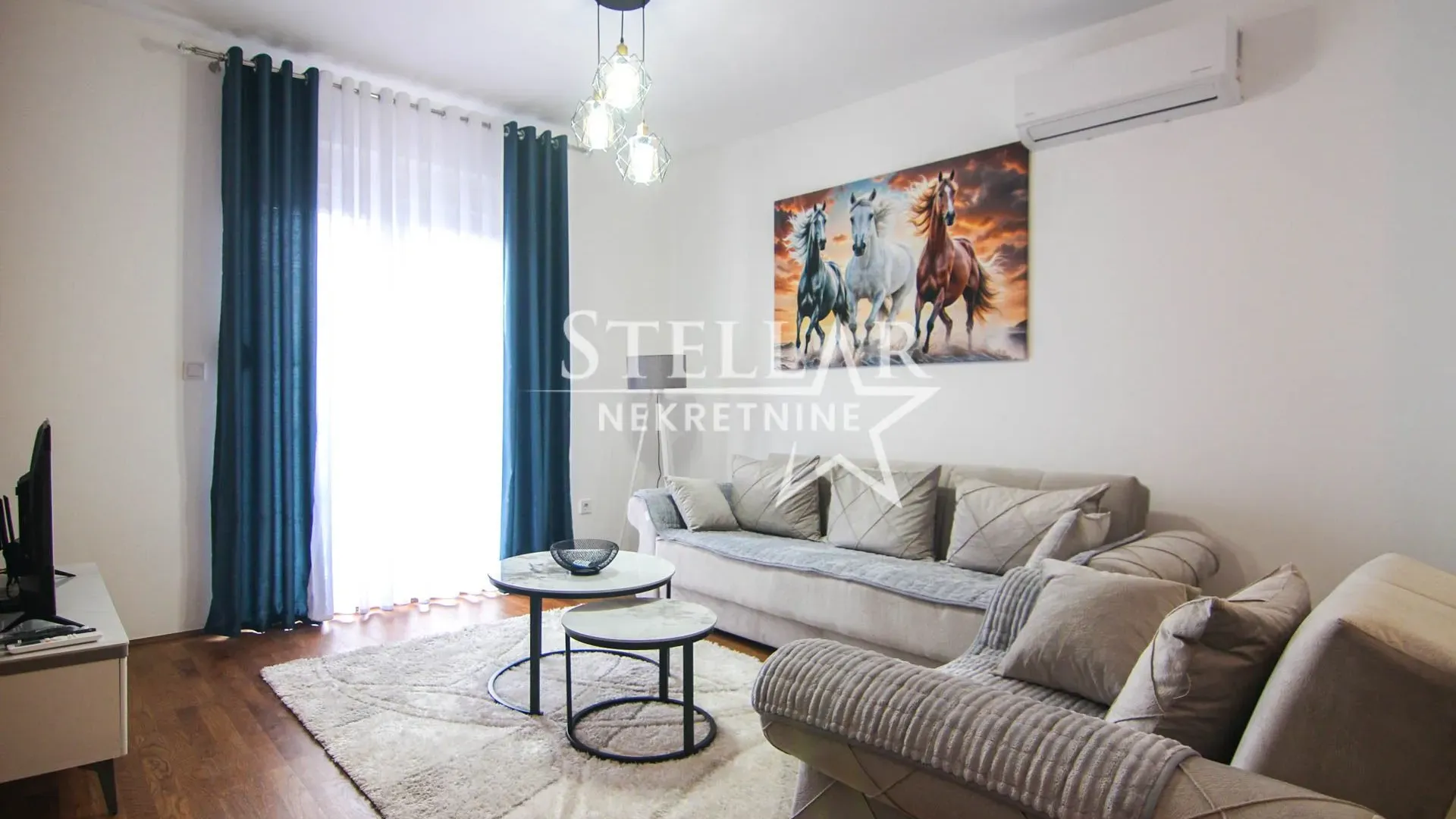 Rent, one bedroom apartment, 56m², 1 maj, Podgorica
