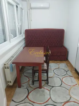Manja dnevna soba sa trpezarijskim stolom i sofom. - image 10