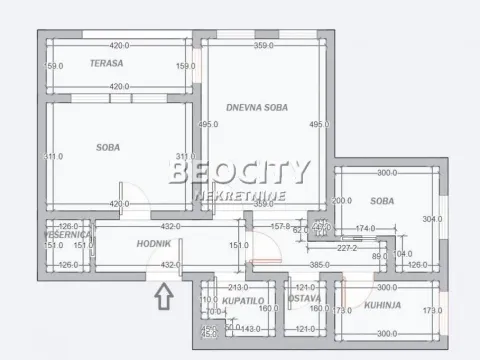 Rent, three bedroom apartment, 91m², Višnjička Banja, Palilula Sve Podlokacije - image 16