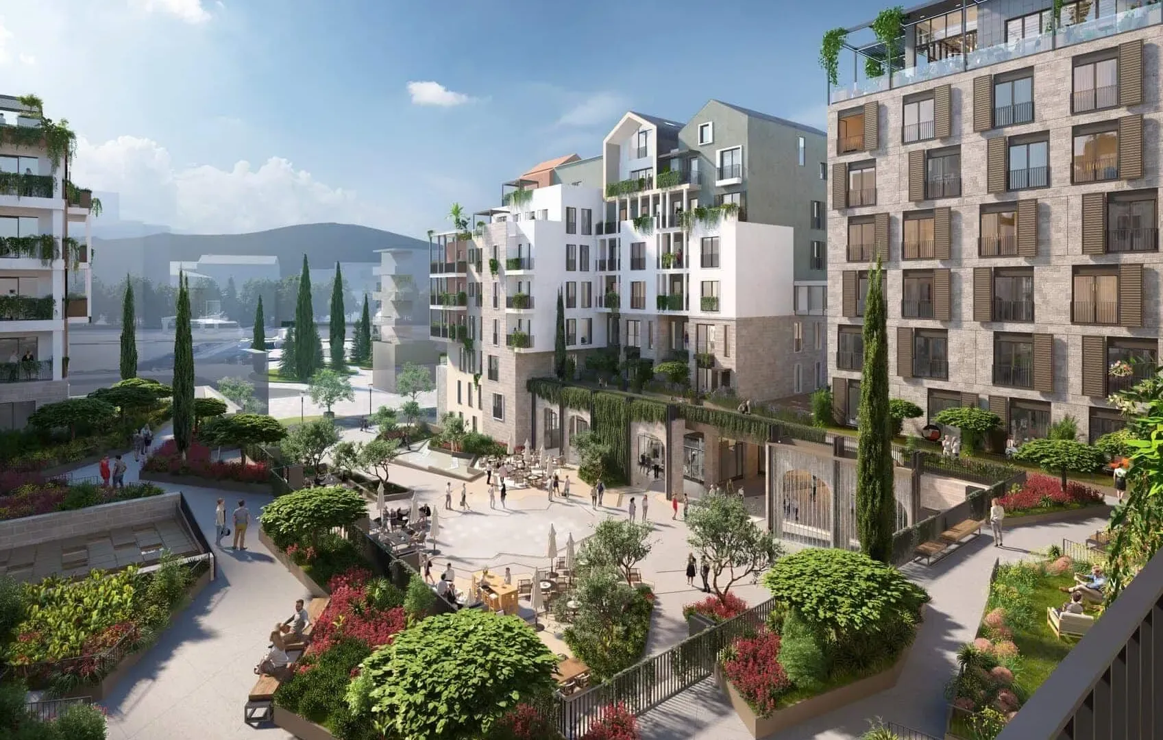 Prodaja, trosoban stan, 110m², Porto Montenegro, Tivat