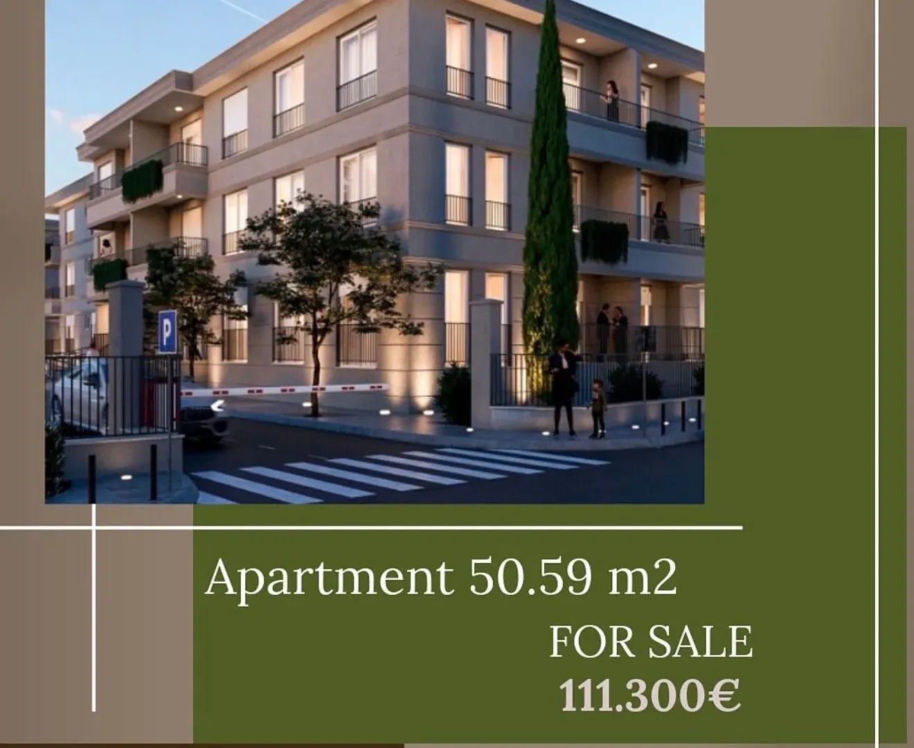 Prodaja, jednosoban stan, 51m², Zabjelo, Podgorica