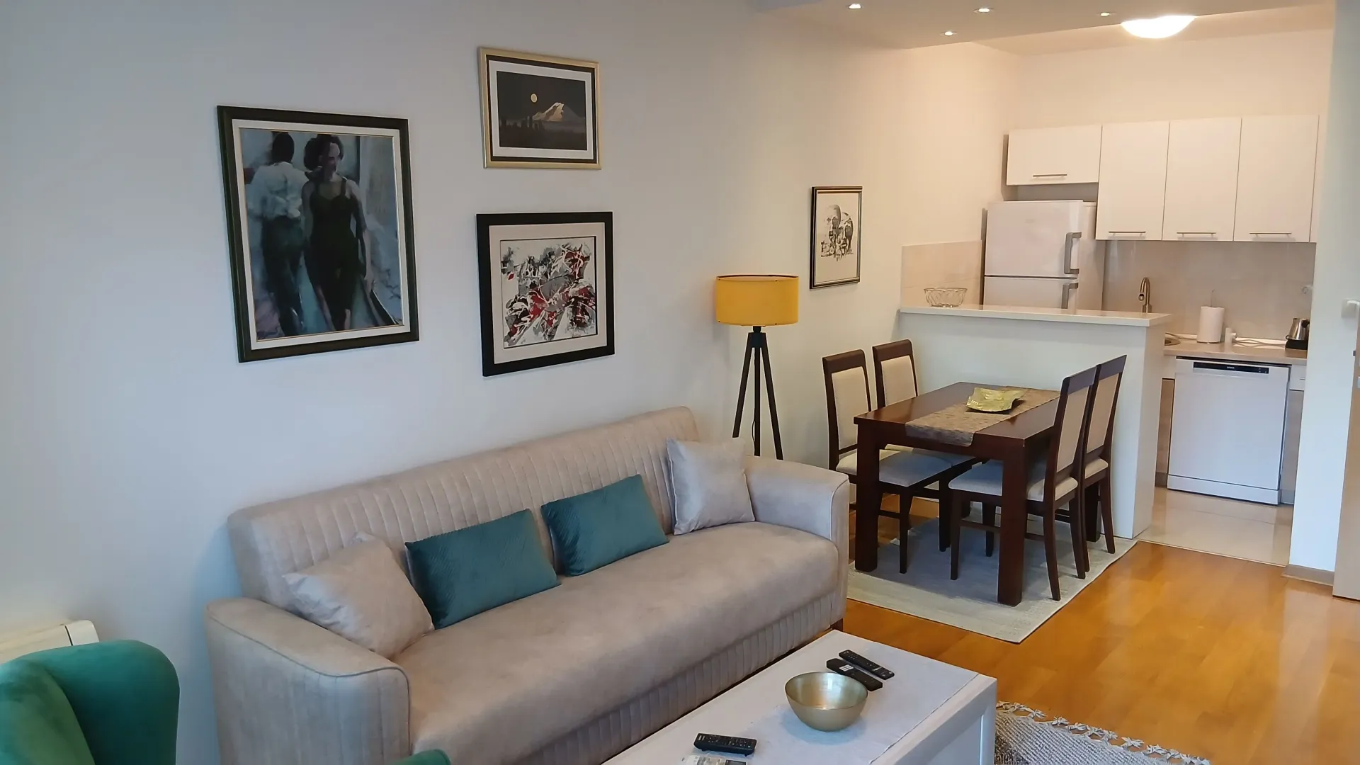 Rent, one bedroom apartment, 50m², Preko Morače, Podgorica