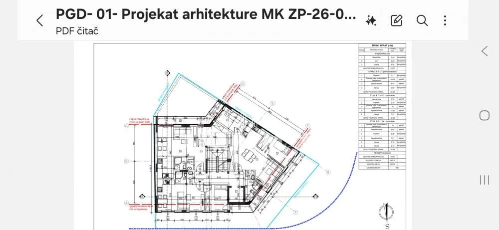 Sale, three bedroom apartment, 56m², Cvetkova Pijaca, Zvezdara Sve Podlokacije