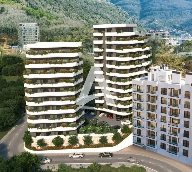 Prodaja, dvosoban stan, 65m², Bečići, Budva