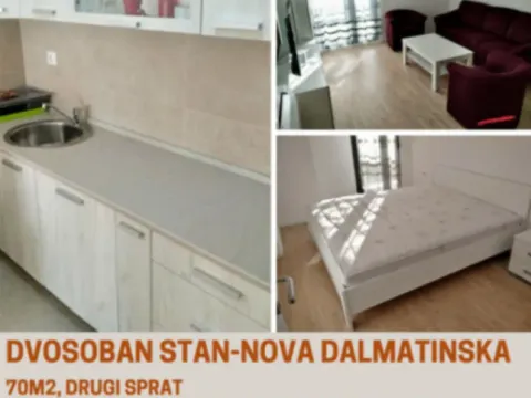 Izdavanje, dvosoban stan, 70m2, Blok 9, Podgorica Izdavanje, dvosoban stan, 70m2, Blok 9, Podgorica