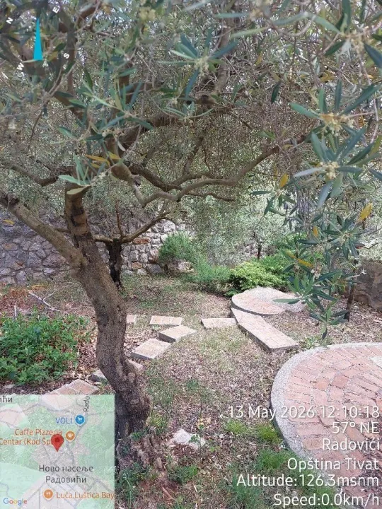 Sale, land lot, 366m², Radovići, Tivat