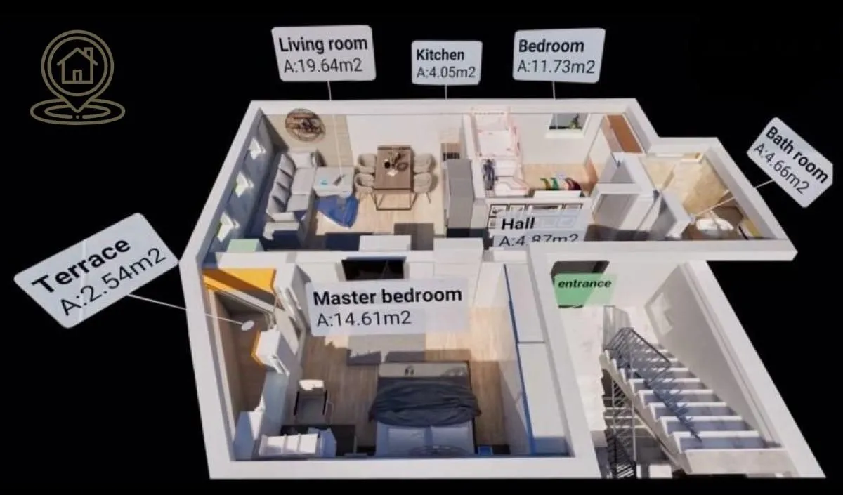 Prodaja, trosoban stan, 65m², Palilula, Niš