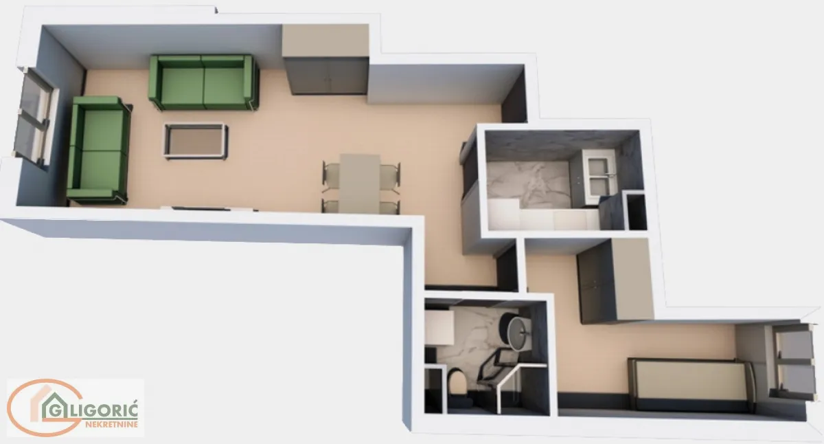 Prodaja, jednosoban stan, 41m², Cvetkova Pijaca, Zvezdara Sve Podlokacije