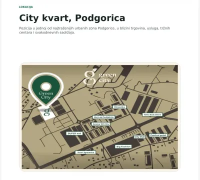 Mapa lokacije sa prikazom okoline i sadržaja u blizini objekta. - image 6