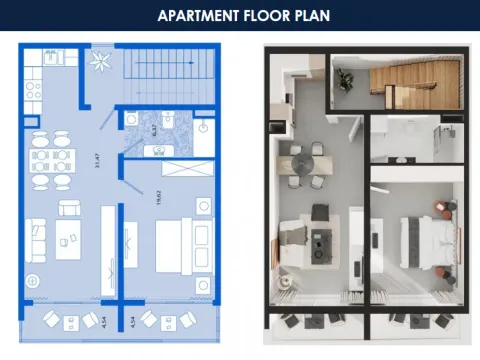 Prodaja, jednosoban stan, 66m², Tivat, Crna Gora - image 3