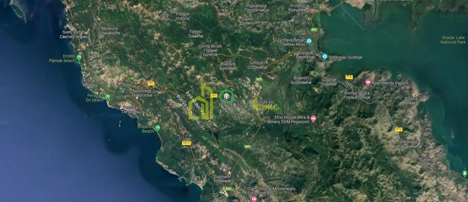 Prodaja, plac, 998m², Gluhi do, Bar