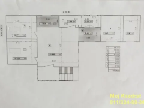 Sale, three bedroom apartment, 103m², Vračar Sve Podlokacije, Beograd - image 6